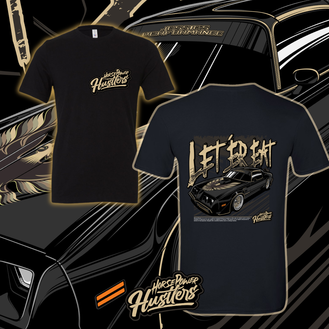 Let Er' Eat Twin Turbo Trans Am T-Shirt